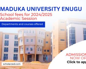 maduka university school fees