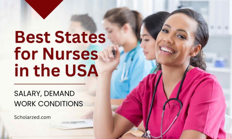 Best states for nurses in the USA